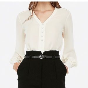 Express Puff Sleeve Blouse M